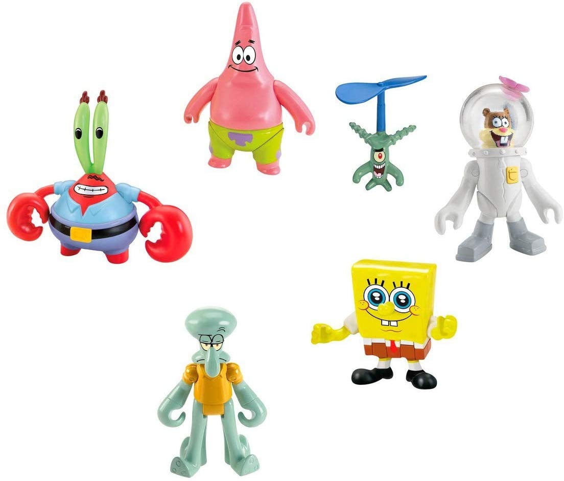 spongebob action figures