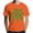 Saffron, variant on Men's St. Patrick's Day Shamrock Graphic T Shirt Short Sleeve Casual Clover Tee
