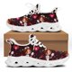 thumbnail image 1 of Zapatillas de deporte con estampado de enfermera de dibujos animados para mujer, zapatos de plataforma transpirables de punto con cuchillas, zapatillas para correr, 1 of 6