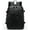 Black, variant on New Korean Style Men's backpack, fashion style leather middle school bag, male bag factory direct sales,Black