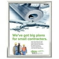 thumbnail image 2 of Snap Frame 16'' X 20'' Poster Size 1" Silver Color Profile, Mitered Corner, 2 of 4