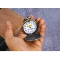 thumbnail image 3 of Bronze POW MIA Ornate Men's Pocket Watch & Chain Vietnam War Nam Veteran Gift, 3 of 6