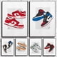 thumbnail image 2 of Póster de zapatillas de deporte de marca de fama mundial para sala de estar, pintura en lienzo moderna, arte para el hogar, decoración de pared, imágenes estéticas, regalos, 2 of 5