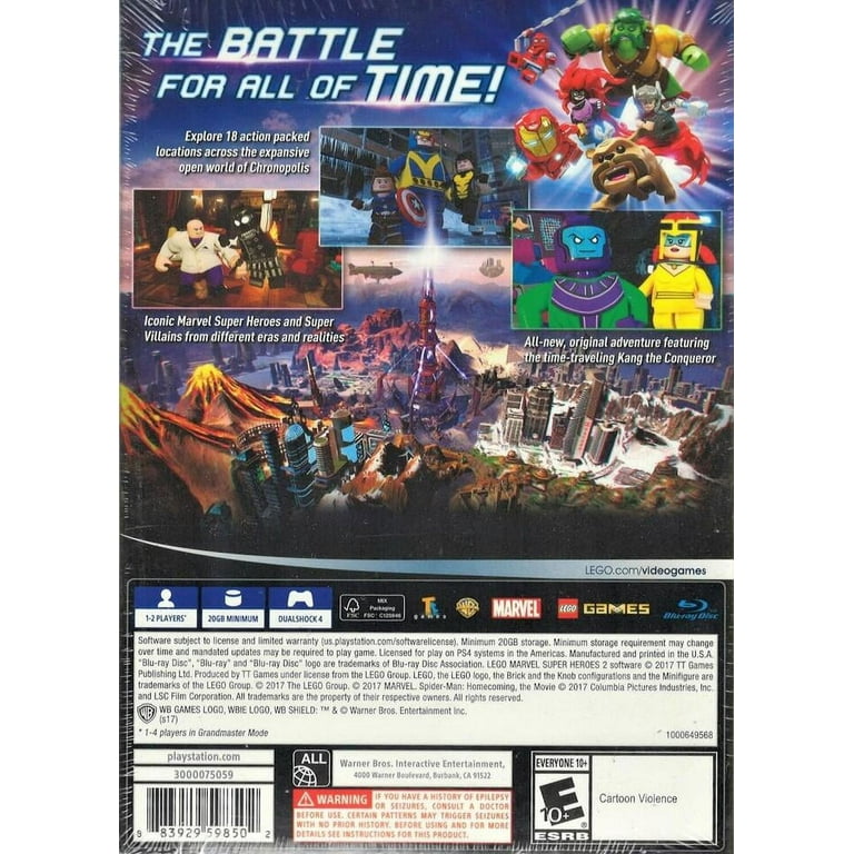 LEGO Marvel Super Heroes 2 Deluxe Ed PS4 Brand New Factory Sealed US Version P Walmart