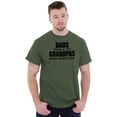 thumbnail image 5 of Dad Knows A lot Grandpa Everything Men's Graphic T Shirt Tees Brisco Brands S, 5 of 6