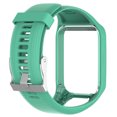 thumbnail image 3 of Correa de reloj de silicona para muñeca, correa de repuesto para TomTom 2 3 Runner 2 3 Spark 3, azul Inevent EL2367-09B, 3 of 7
