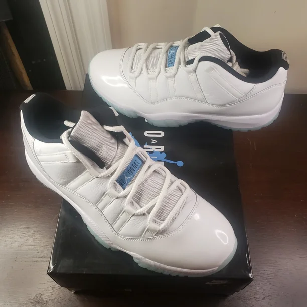 Ni - ke Ni - ke Air Jordan 11 XI Retro Low White Legend Blue SZ 13 AV2187-117 BRAND NEW