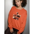 thumbnail image 2 of A Living Hope Daisies Sweatshirt Women -Image by Shutterstock, Female Large, 2 of 4