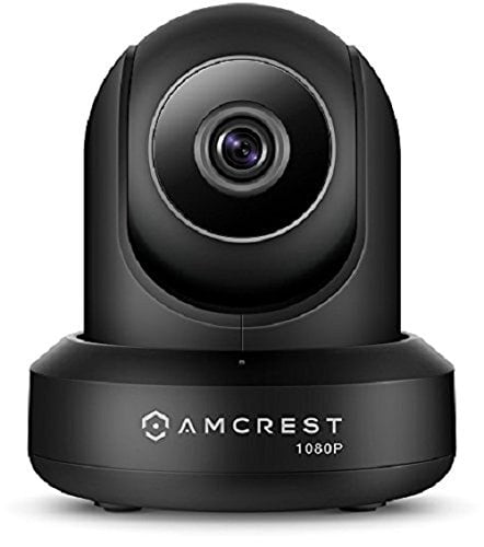 ergens Verdachte Disco Amcrest ProHD 1080P WiFi Video Monitoring Security Wireless IP Camera with  Pan/Tilt, Two-Way Audio, Plug & Play Setup, Optional Cloud Recording, Full  HD 1080 - Black - Walmart.com