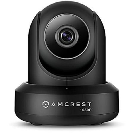Amcrest ProHD 1080P WiFi Video Monitoring Security Wireless IP Camera with Pan/Tilt, Two-Way Audio, Plug & Play Setup, Optional Cloud Recording, Full HD 1080 - (Best Way To Set Up Two Monitors)