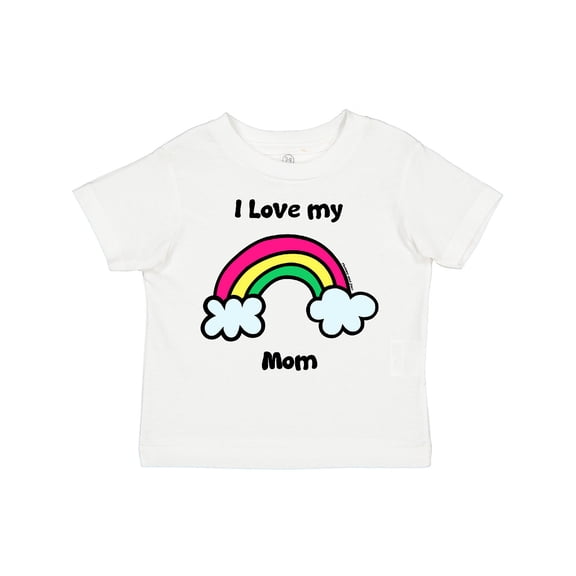 Inktastic I Love My Mom Boys or Girls Toddler T-Shirt