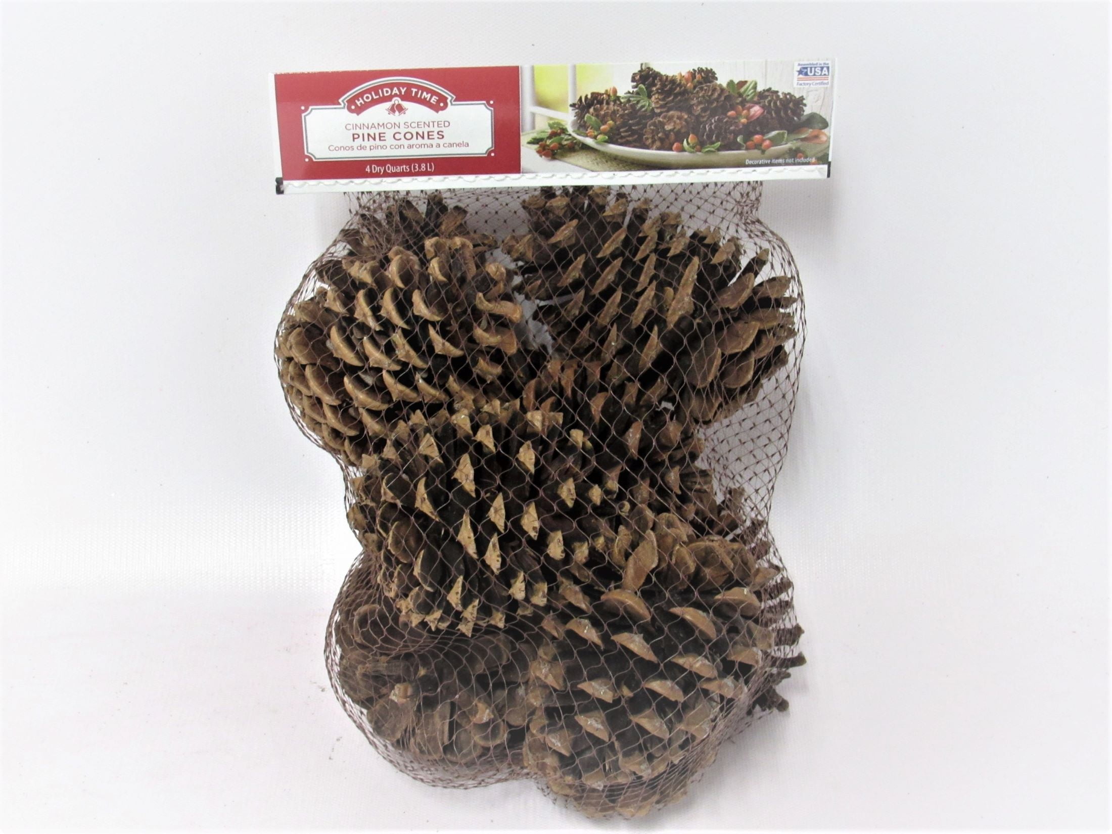 Holiday Time Large Scented Pine Cone 18 Pack