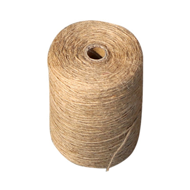 164 Feet 4mm Natural Brown Jute Rope, Jute Twine For Garden, Arts & Crafts,  Home Decor, Packaging