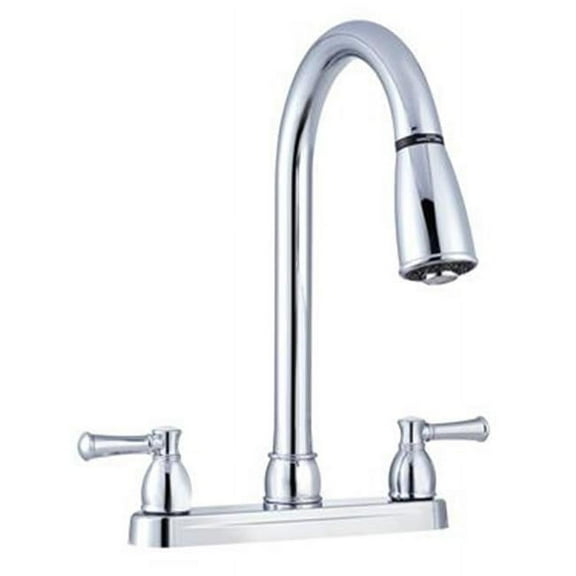 DURA FAUCET DFPK350LCP Non-Metallic Dual Lever