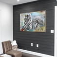 thumbnail image 4 of HFDF Wild Animal Canvas Wall Art:Black and White Tiger Artwork Wildlife Portrait picture Tiger Patg Prt for Livg Room( 18x12inch Framed, 4 of 5