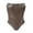 Brown, variant on Leather Corset Tops for Women, Black Corsets Lace up Vintage Bustier Going out Strapless Cropped Tube Tops Black S
