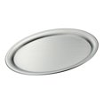 thumbnail image 5 of deevoka Stainless Steel Dessert Appetizer Plates Fruits Serving Tray for Camping BBQ 20x14.5x1.1cm, 5 of 9