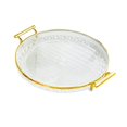 thumbnail image 2 of Abbracc Countertop Fruit Bowl Creative Fruit Storage Tray for Home Kitchen Vegetable Clear, 2 of 9