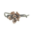 thumbnail image 1 of 1 pieza de pinza para el pelo de acetato con forma de flor, pasador único para coleta, para mujeres y niñas, color azul desnudo, 1 of 6