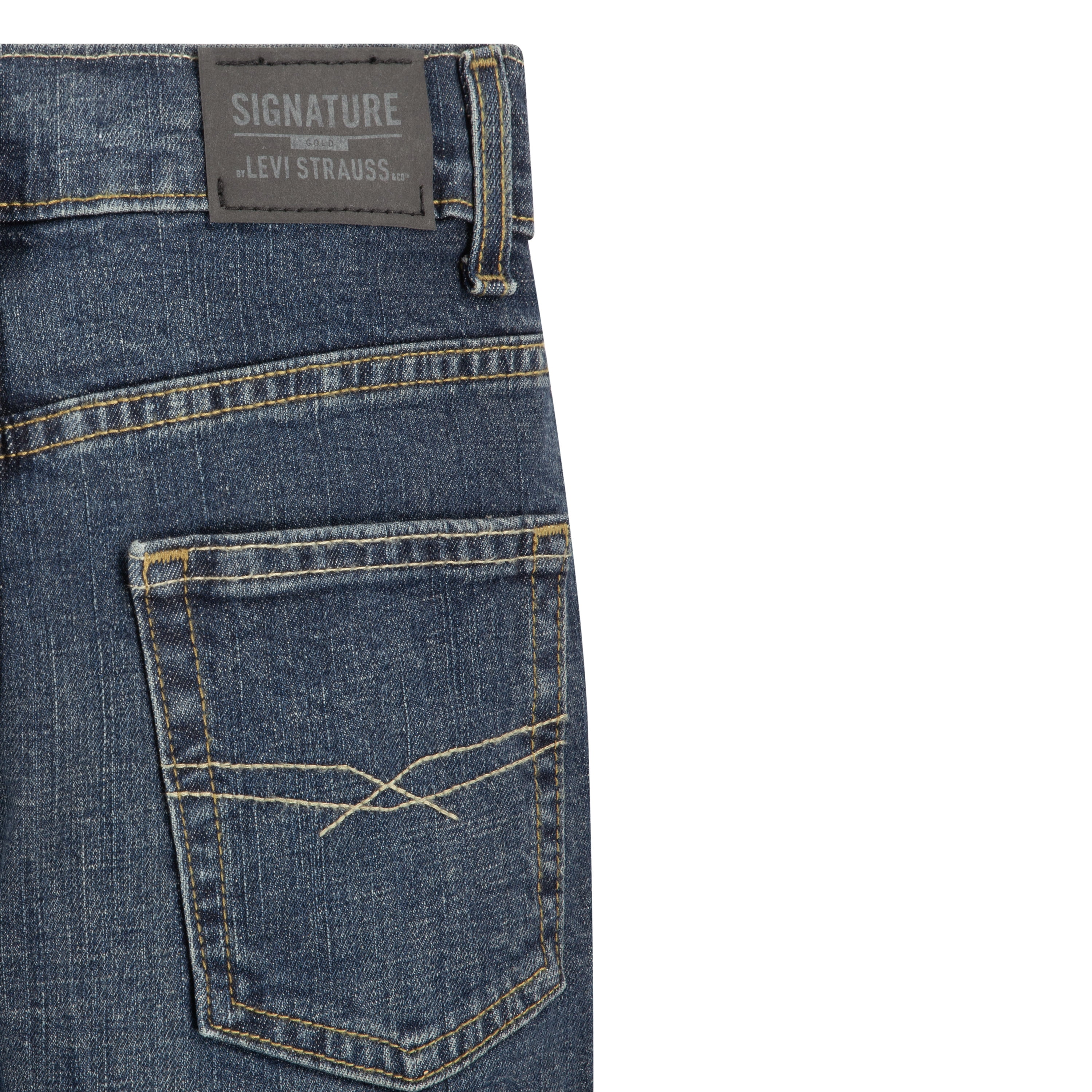 Levis Boys Straight Denim Pant, Size 4-18