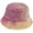 Pink, variant on CoCopeaunts Tie Dye Bucket Hat Thickening Warm Cute Lamb Wool Out Windproof Basin Cap Female Fisherman's Cap Fashion Adjustable