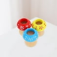thumbnail image 2 of Heytea 3 Pcs Jouets Kaléidoscope en Forme de Champignon Jouets Amusants pour Enfants, 2 of 5