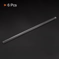 thumbnail image 3 of Unique Bargains 3.3 Borosilicate Glass Stick 11.81' Length 8mm Dia Stir Rod Round for Lab Kitchen Science 6Pcs, 3 of 5