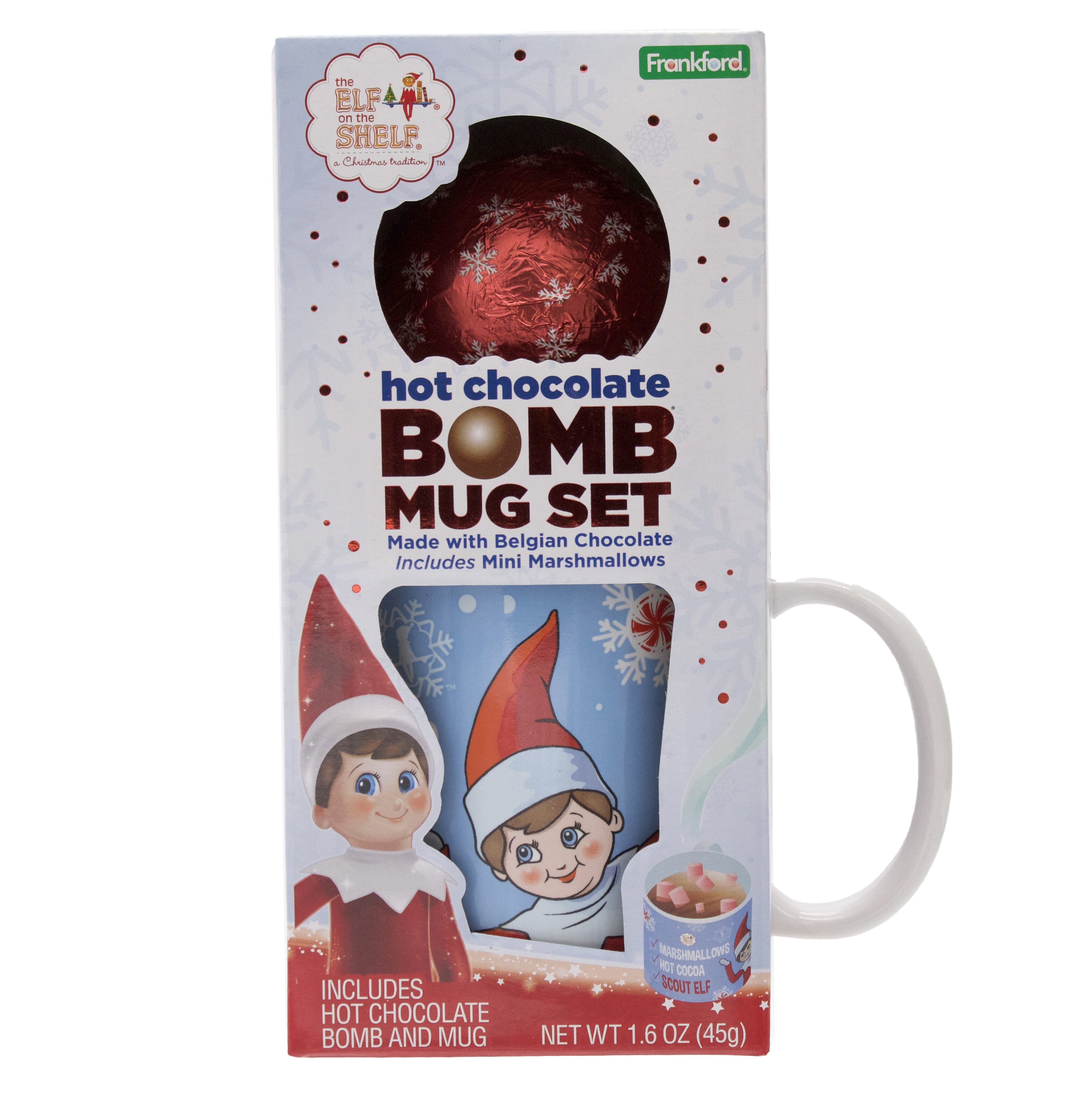Hot Cocoa Mug Funny Elf Mug Christmas Gift Holiday Coffee Mug Christmas Coffee Mug What the Elf Mug Stocking Stuffer