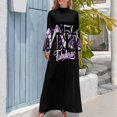 thumbnail image 3 of Camiseta 50 cumpleaños. Camiseta 50 & Fabulous para mujer. Vestido largo elegante y chic para mujer. Vestido para mujer, 3 of 4