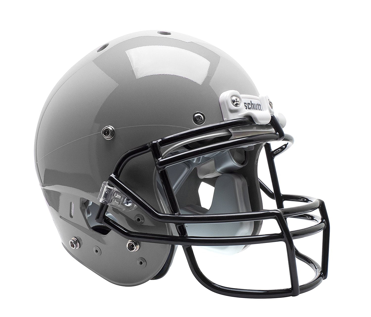 FLAT BLACK Schutt AiR XP Pro VTD II Football Helmet ADULT LARGE w/ Facemask 