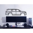 thumbnail image 4 of LaModaHome 2022 Grand Wagoneer WS (4th Gen) Metal Silhouette Wall Art, 4 of 5