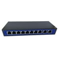 thumbnail image 1 of Bearachild 9 Port 10/100Mbps 8 POE Port Power Uplink Adapter Switch & 2 Ethernet Over Teléfono y Comunicación, 1 of 1
