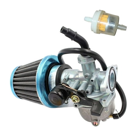 70cc Pit Dirt Bike - ATV PZ19 Lever Choke Carburetor with Fuel Filter and 35mm Air Filter for 50cc 70cc 80cc 90cc 110cc 125cc ATV Dirt Bike Pit Bike Taotao Scooter Honda CRF