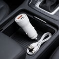 thumbnail image 4 of Kadlawus 38W Fast Car Charger for Vehicles, Dual Port Charging Connector, Car Mounted Conversion Adapter, Compatible with Smartphones and Tablets, 4 of 6