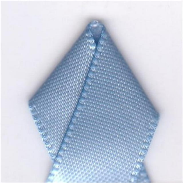 Papilion R074300120333100Y Ruban Satin Simple Face de 0,5 Po, 100 Verges - Bluebird