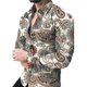 thumbnail image 1 of Camisas de manga larga con estampados de cachemira de la antigua Babilonia con estampado 3D, camisetas de oficina con gráficos de tótem espiritual hinduismo para hombres, blusas, 1 of 6