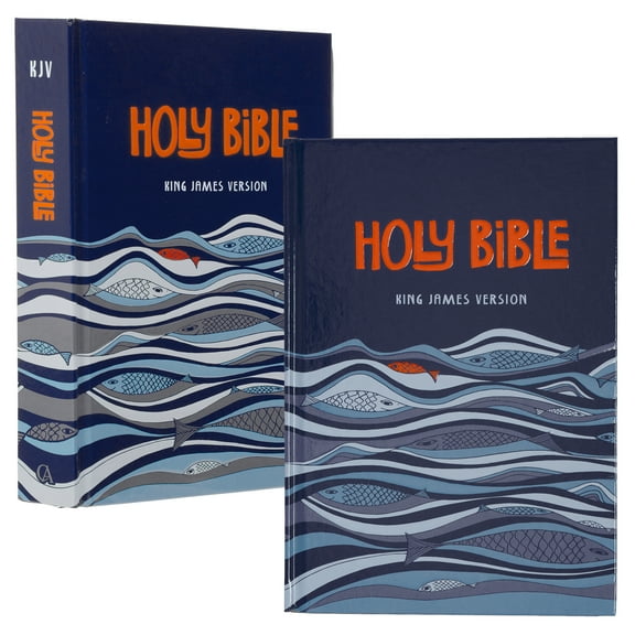 KJV Kids Bible, 40 Pages Full Color Study Helps, Presentation Page, Ribbon Marker, Holy Bible for Children Ages 8-12, Blue Hardcover (Hardcover)