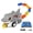 Gray, variant on Tigozz Gray Shark Remote Control Car for Kids Ages 3+, Magnetic Capture RC Toy with 360-Degree Spins, 6 Mini Fish Cars, Lights and Music