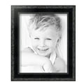 thumbnail image 2 of ArtToFrames 8" x 11" Black Engraved Edges Picture Frame, 8.5x11 inch Black Wood Poster Frame (WOM-4055), 3 Pack, 2 of 7