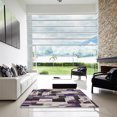thumbnail image 6 of Ahgly Company Indoor Rectangle Patterned Pale Silver Gray Novelty Area Rugs, 5' x 8', 6 of 6