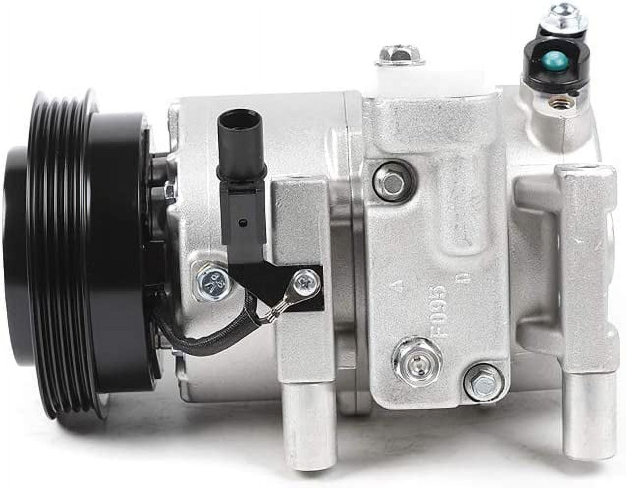 FETCOI A/C AC Compressor For Kia 2006-2011 Rio & Rio5 1.6L CO 10980C Air Conditioner Compressor with Clutch