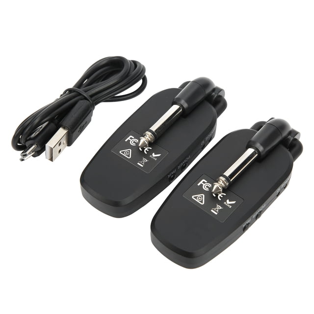 Sistema de guitarra inalámbrico Transmisor Receptor Pastilla de bajo electrónica Amplificador Accesorios
