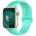 thumbnail image 1 of Correa de silicona para Apple Watch, pulsera deportiva de 44mm, 45mm, 40mm, 41mm, 42-38mm y 45 mm, serie iwatch 8 7 6 5 4 3 SE 9 Ultra 2 49mm, 1 of 5