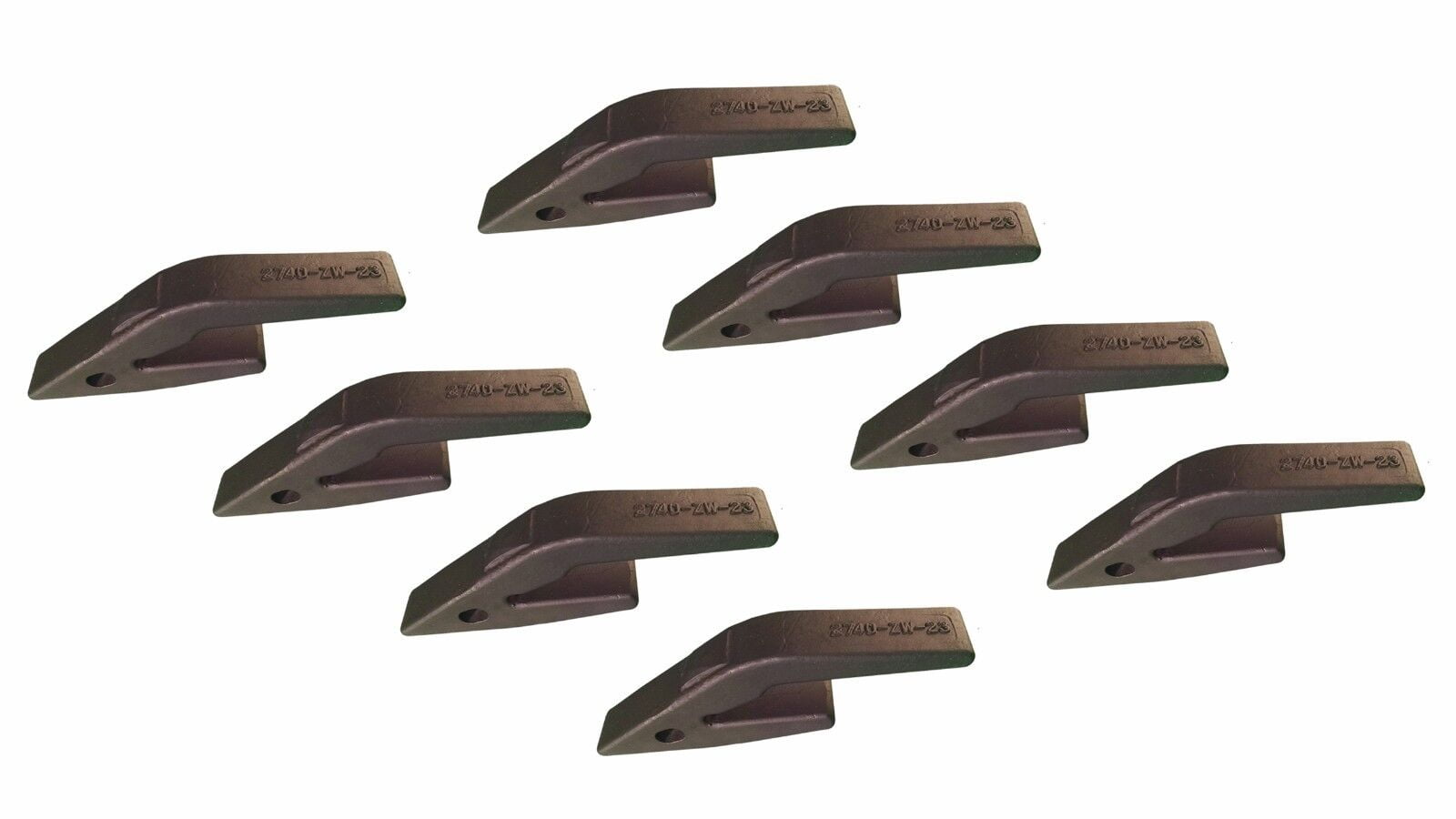 8 Backhoe / Skid Steer Bucket Weld On Shanks Fits 23 , 230 Teeth