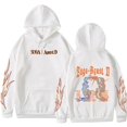 thumbnail image 2 of Kpop-Sudadera de manga larga con capucha para hombre y mujer, Jersey holgado de algodón de gran tamaño, jersey de manga larga con estampado de llamas, Jersey Y2K, modelo Agust D D-DAY CREW Solo Tour, 2 of 4