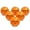 Softball 6 Pack - Orange, variant on Weighted Training Balls - Choose Baseball or Softball - Hitting & Pitching Training for All Skill Levels - Improve Power and Mechanics