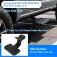 thumbnail image 7 of Dbuoem Retractable Bed Step,Driver Left Side Folding Truck Step Compatible with 2023 2024 2025 for Ford F-250 Super Duty, 7 of 7
