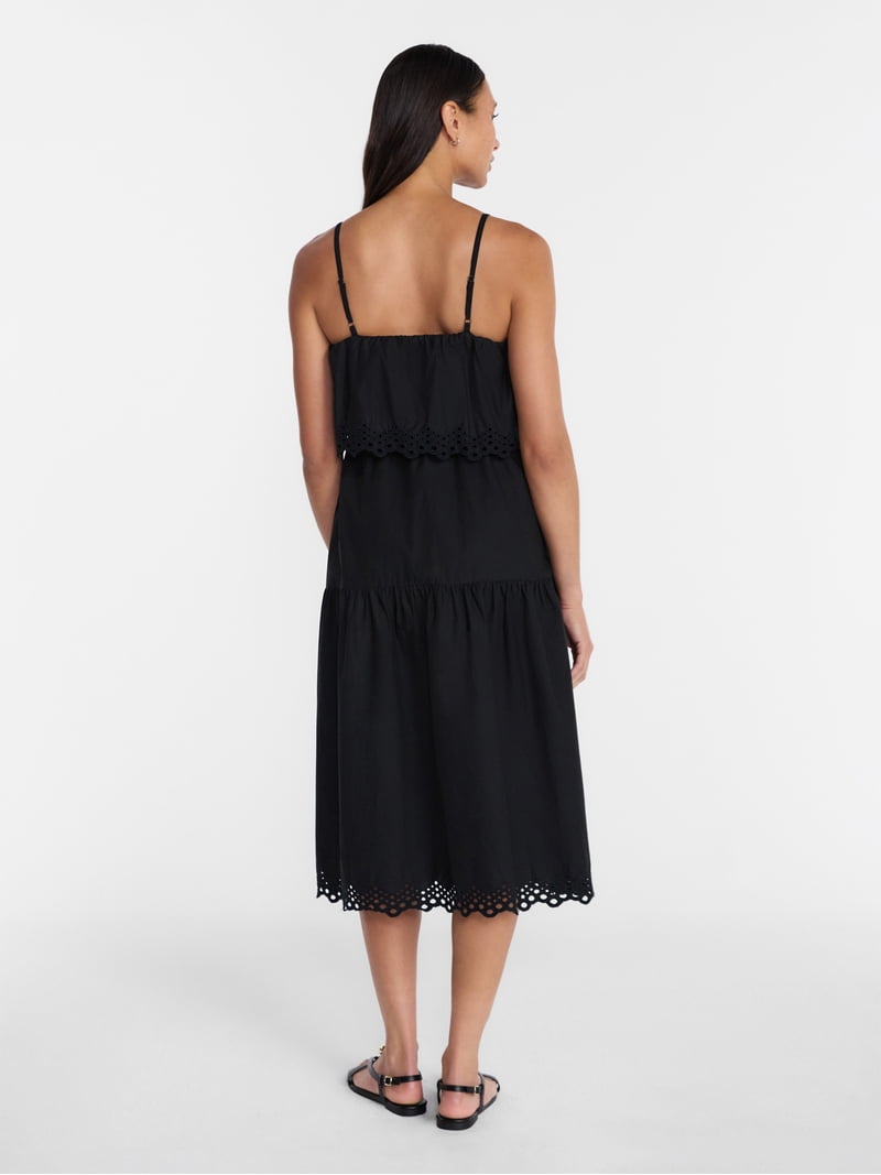 walmart dresses black Stylish Fall Under $35 at PLEASE NOTE Time and Tru Women's Sleeveless