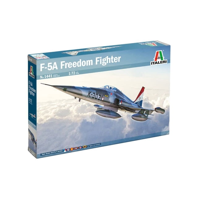 Maqueta Italeri F-5A Freedom Fighter escala 1/72