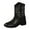Black, variant on UngA Cowboy Boots for Women Pointy Toe Women's Western Boots Cowgirl Boots Mid Calf Boots Brown,Size 7.5